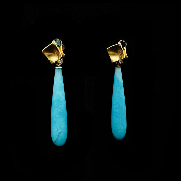 Amazonite Earrings