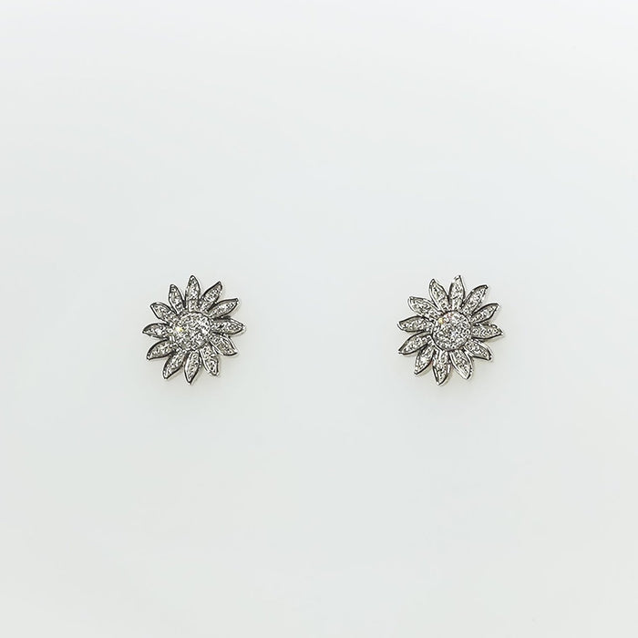 Graffiti Sun Stud Earrings