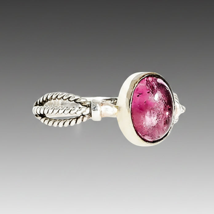 Pink Tourmaline Ring