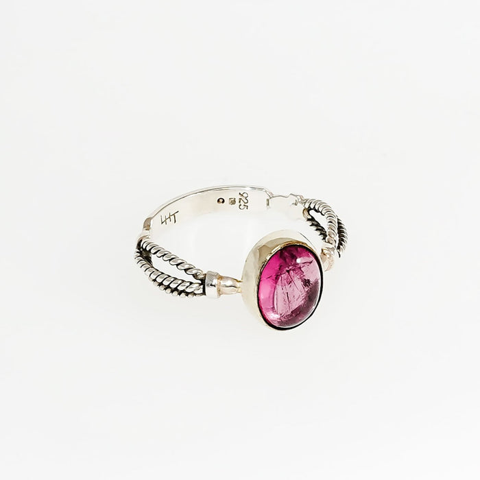 Pink Tourmaline Ring