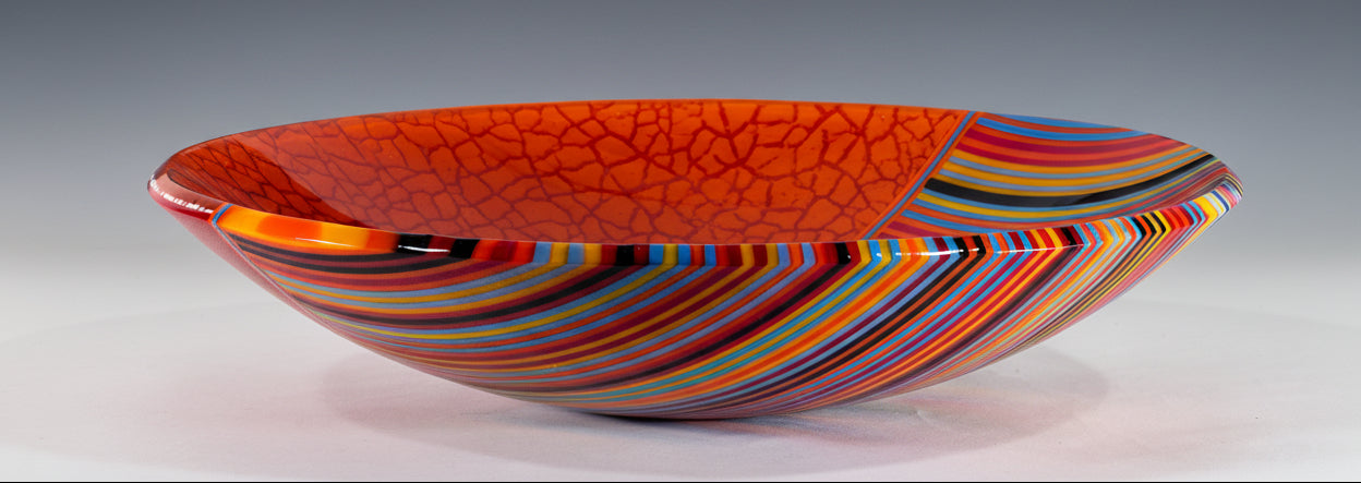 Arcus XI Art Glass Bowl