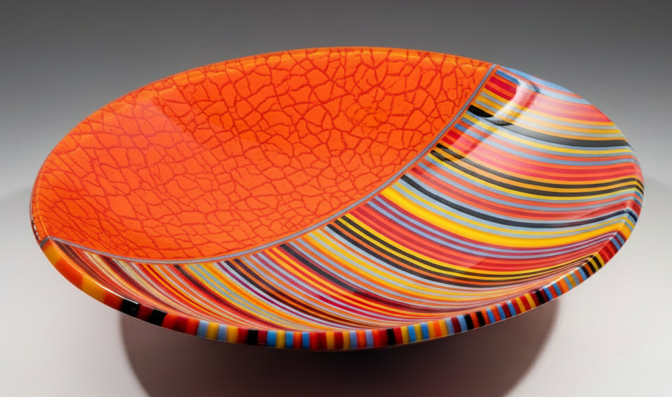 Arcus XI Art Glass Bowl