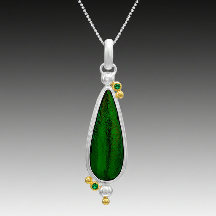 Beetle Wing Pendant