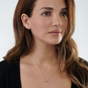 Cono Forever Rondelle Diamond Necklace