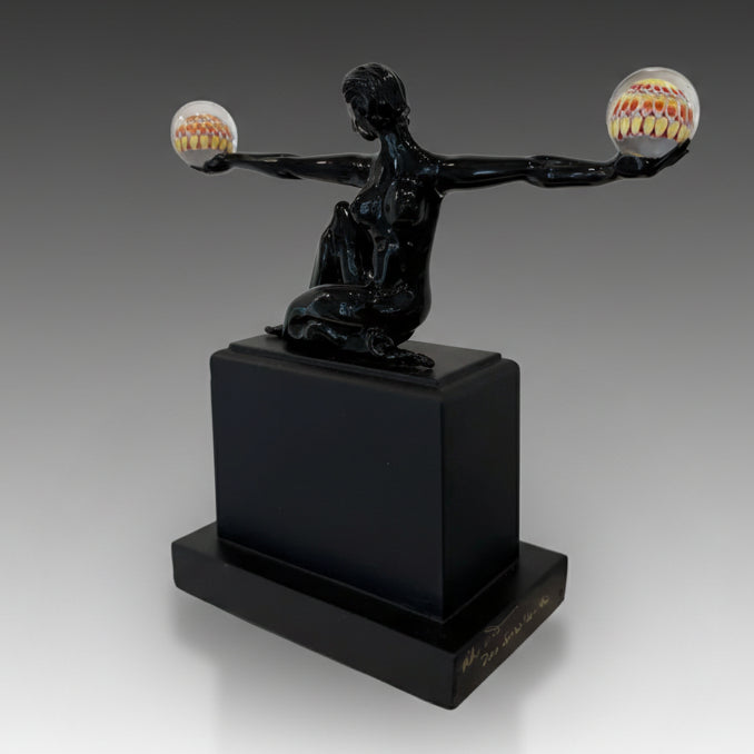 Deco Study #2 Art Glass Sculpture