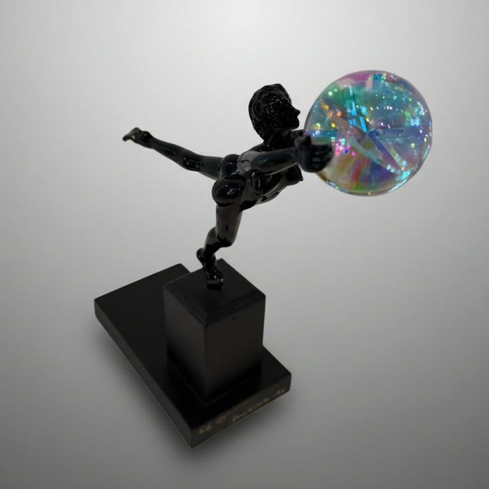 Deco Study #4 Art Glass Sculpture