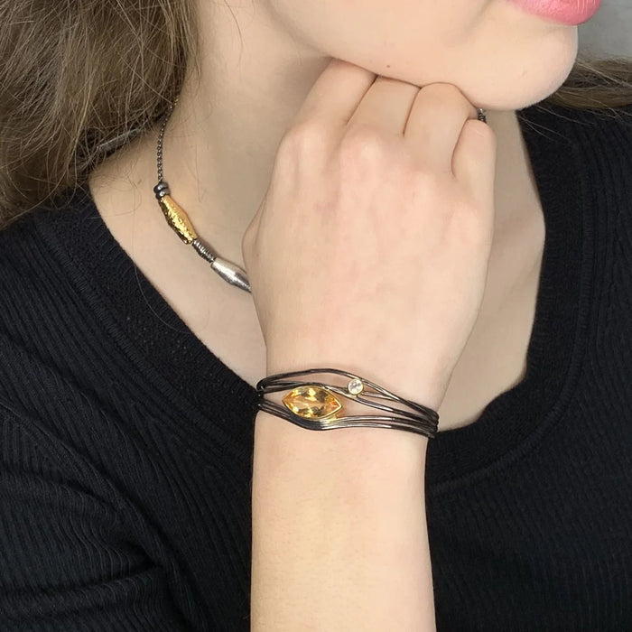 Citrine Edge Bracelet