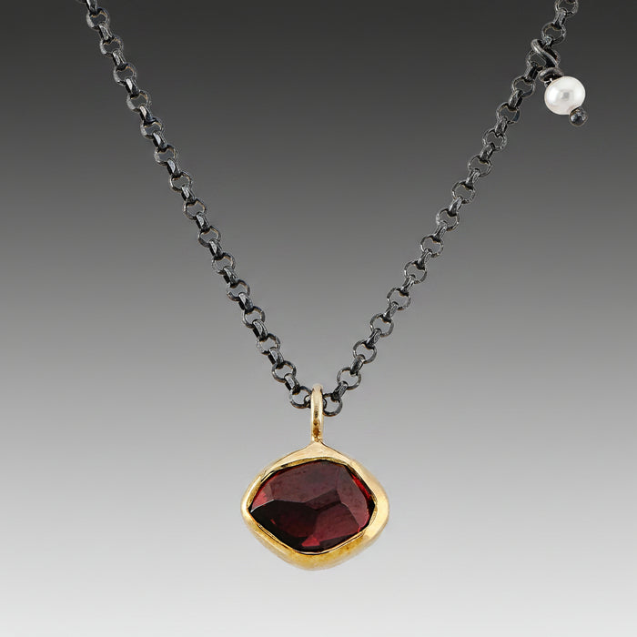 Garnet Gemstone Necklace