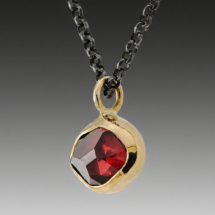 Garnet Gemstone Necklace