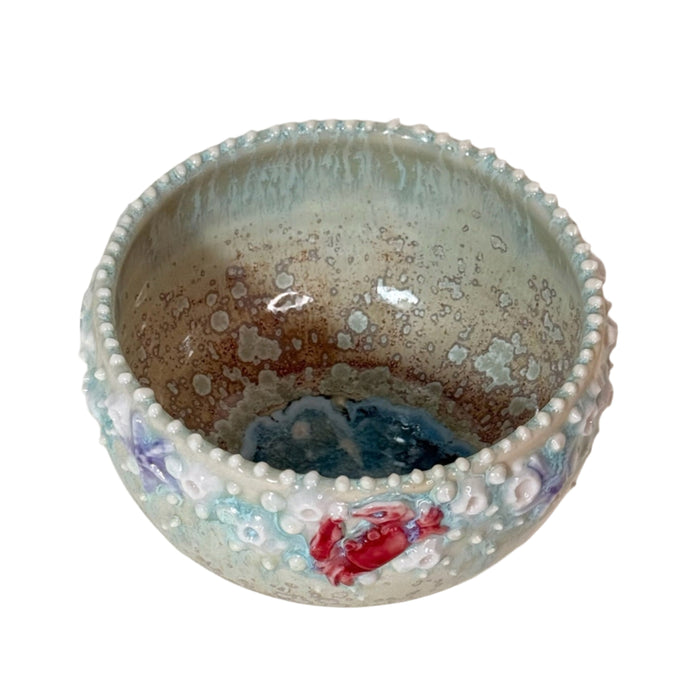 Red Crab Dip Bowl