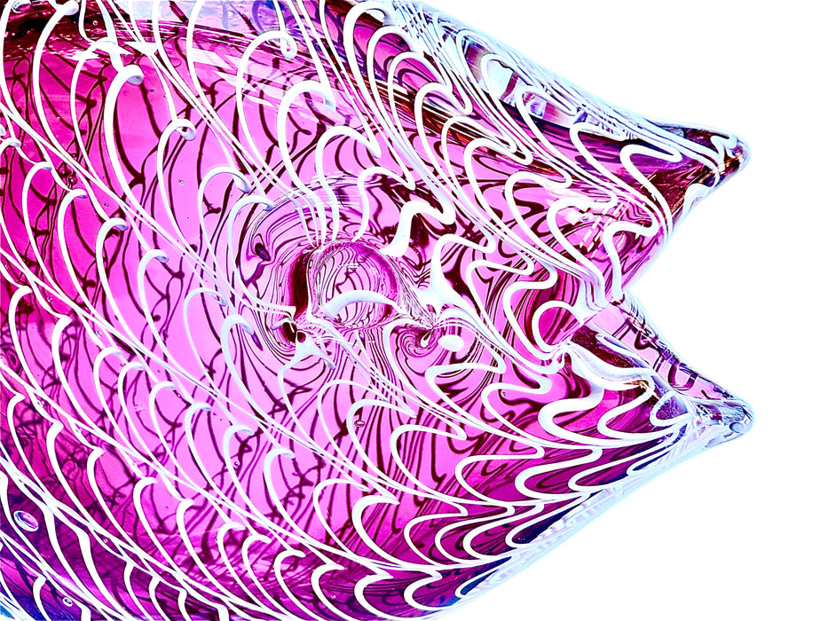 Gold Ruby Fish Sculpture