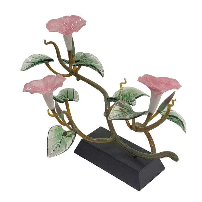 Pink Morning Glory Sculpture