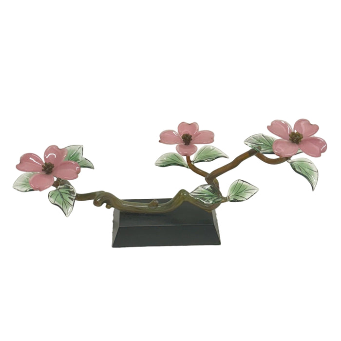 Pink Dogwood Branch Sculpture