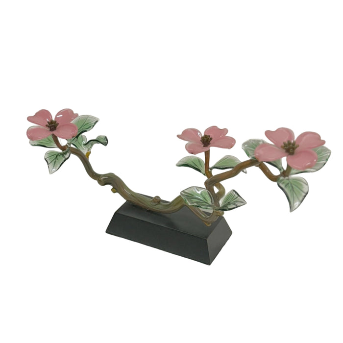 Pink Dogwood Branch Sculpture