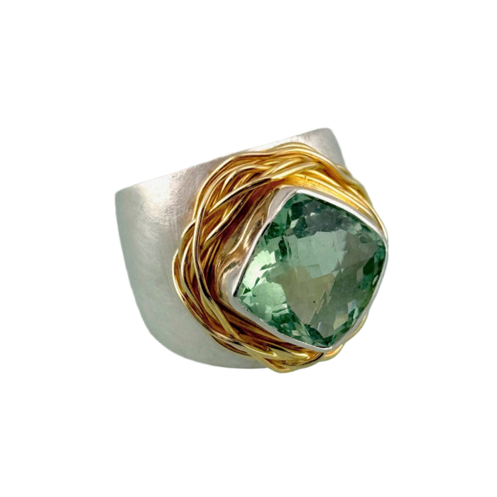 One Of A Kind Fluorite Nest Ring