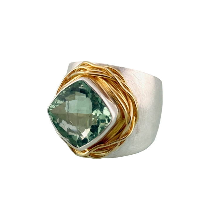 One Of A Kind Fluorite Nest Ring