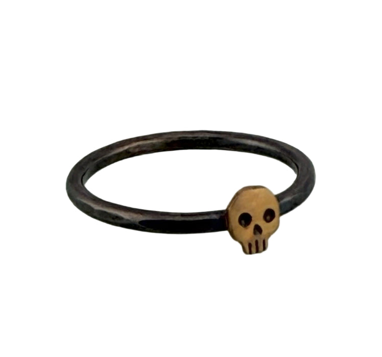 Single Skull Ring