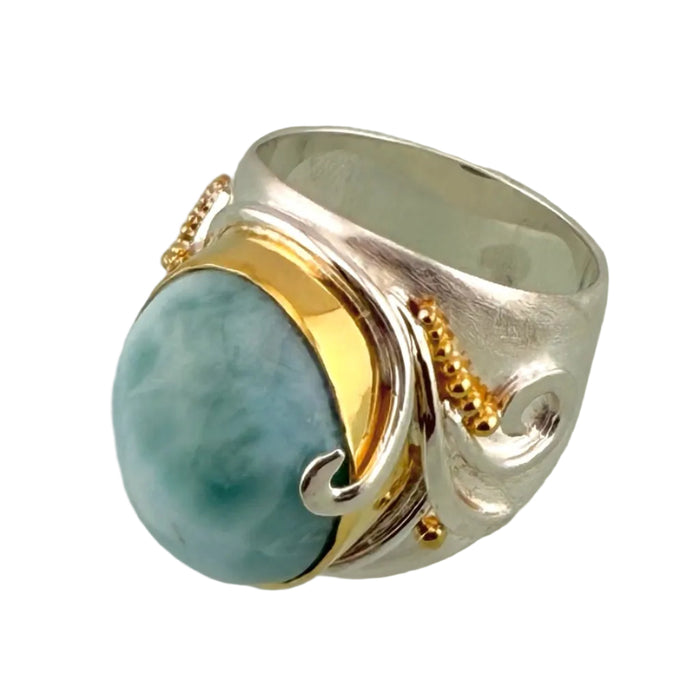 Larimar Ring