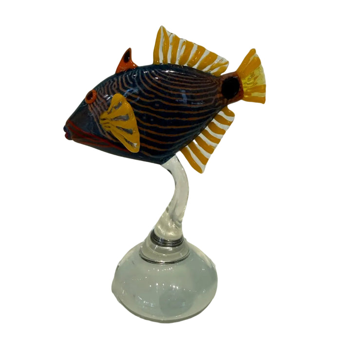 Orange Lined Triggerfish