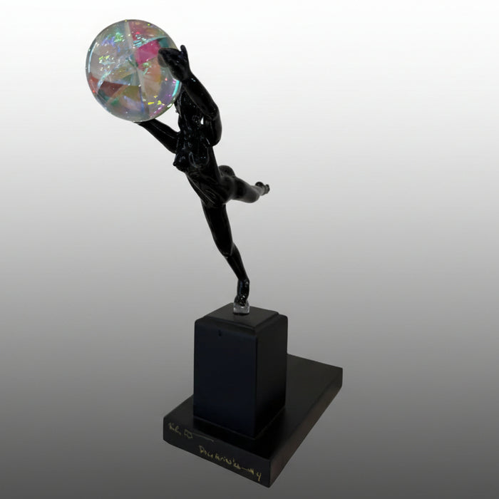 Deco Study #4 Art Glass Sculpture