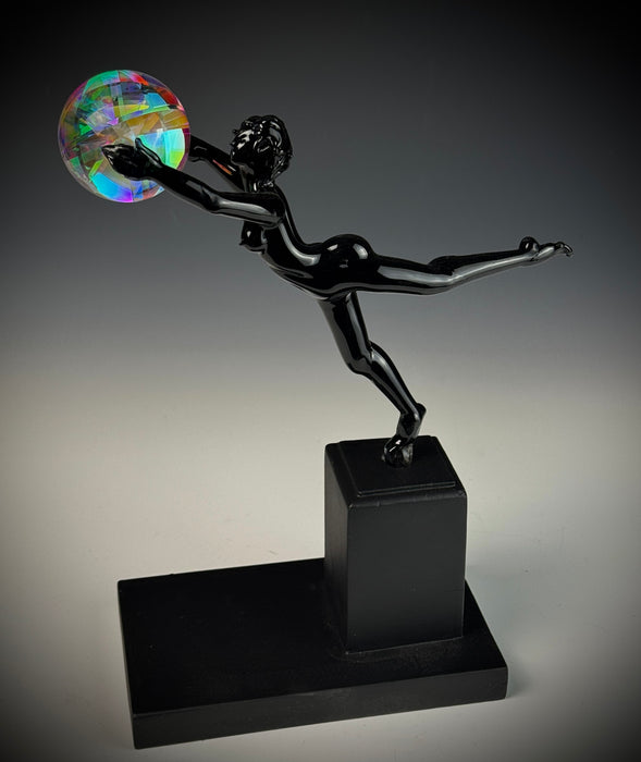 Deco Study #4 Art Glass Sculpture