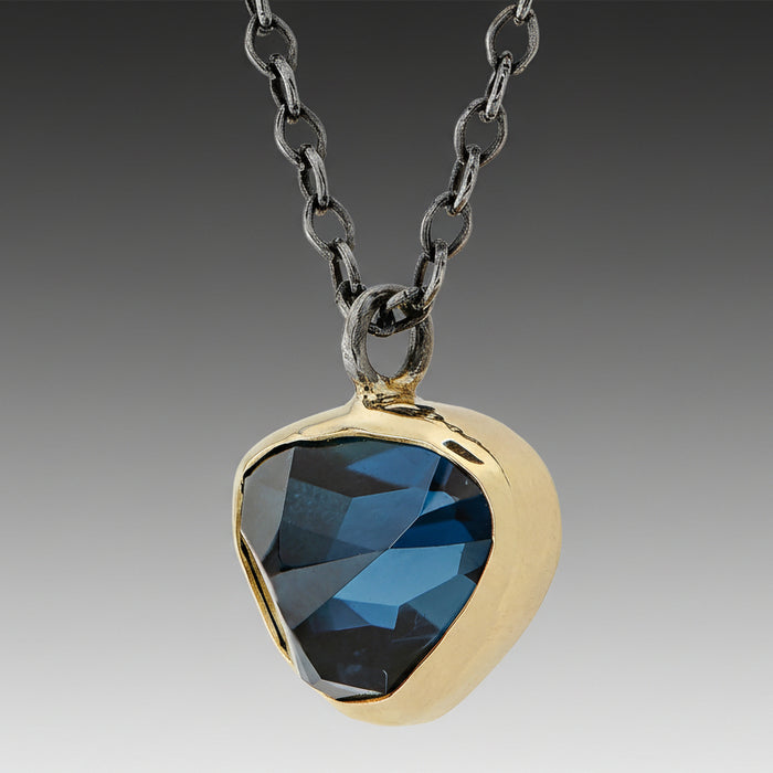 London Blue Topaz Necklace