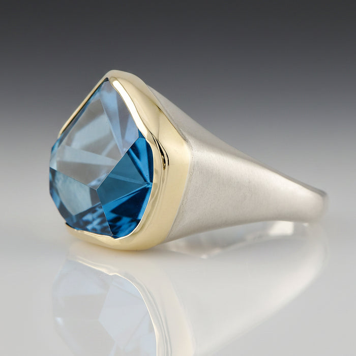 London Blue Topaz Ring