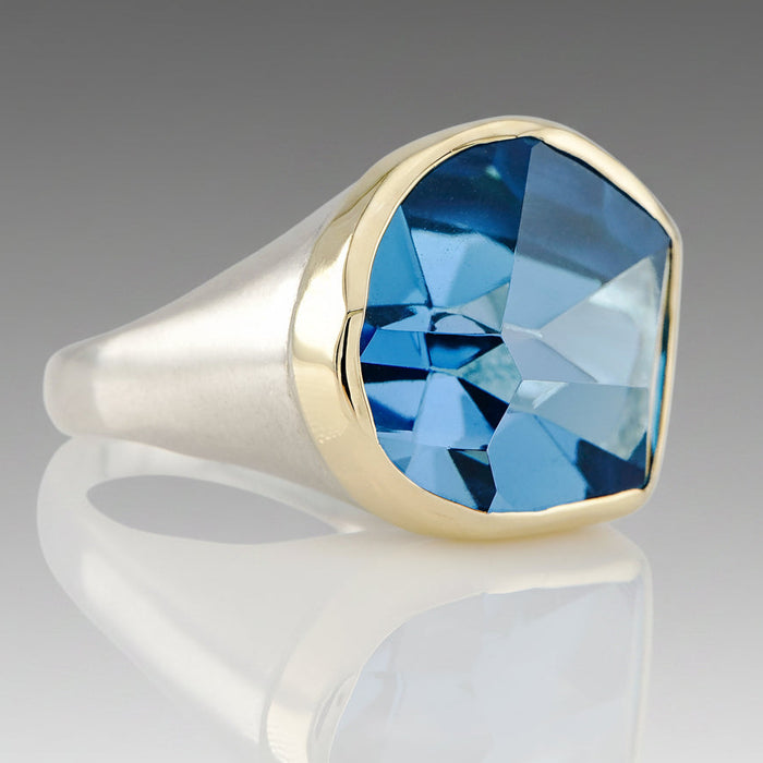 London Blue Topaz Ring