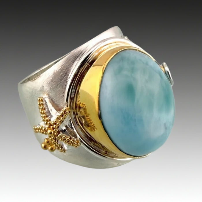 Larimar One Of A Kind Ring