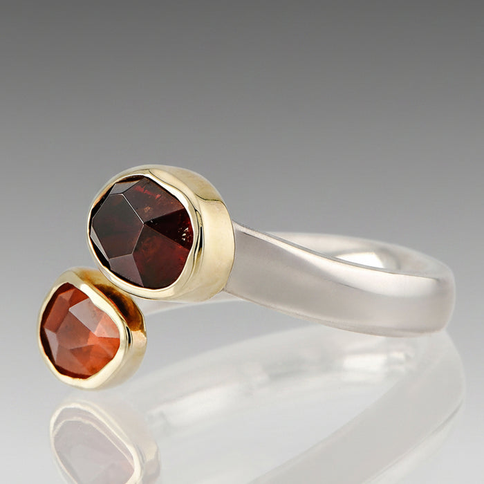 Multi Garnet Ring