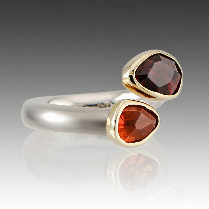 Multi Garnet Ring