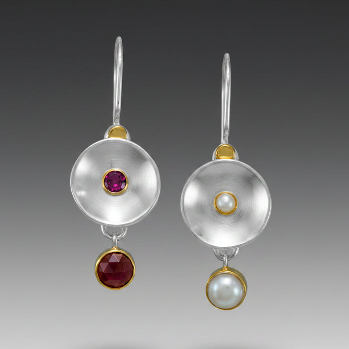 Reflection Gemstone Earrings