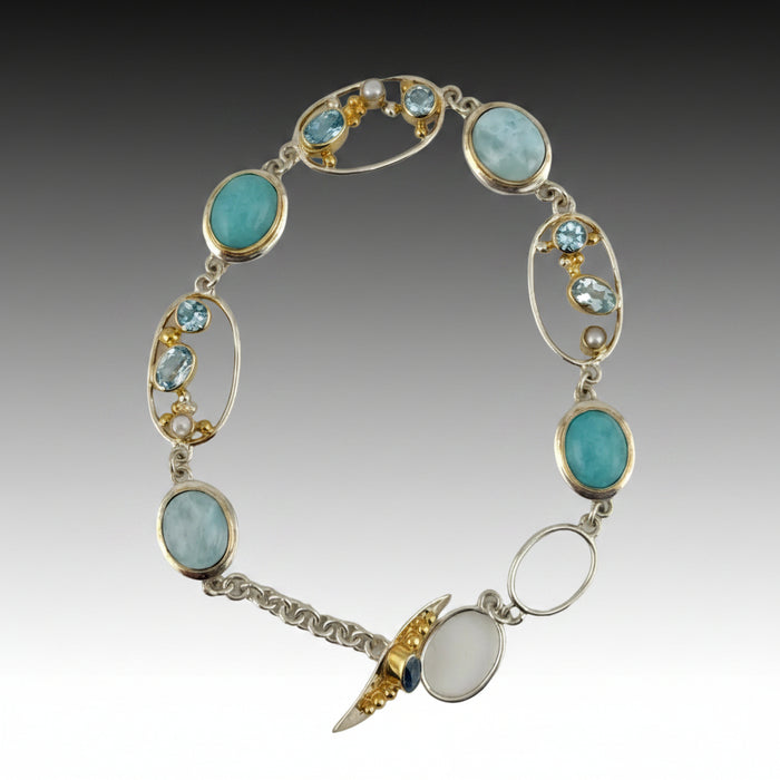 Multi Oval Link Bracelet