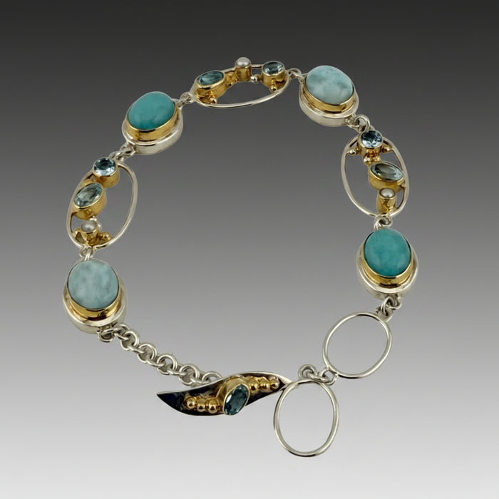Multi Oval Link Bracelet