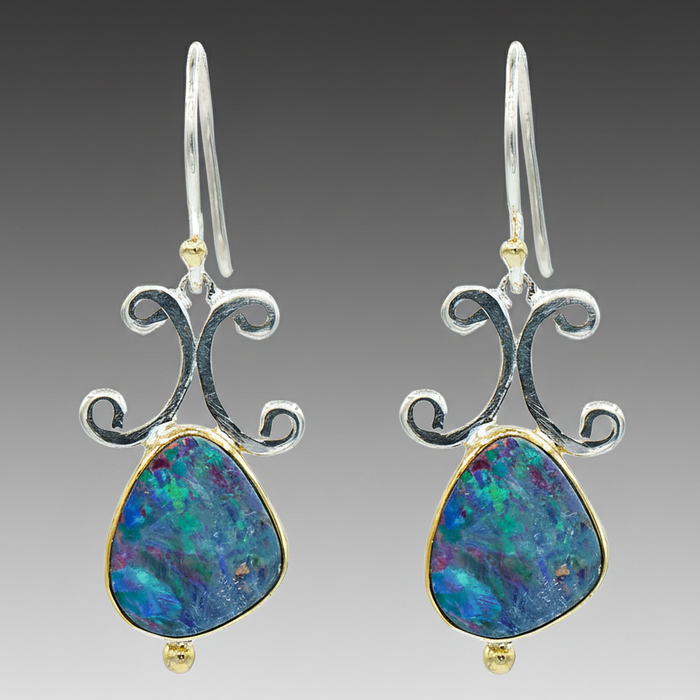 Opal Earrings