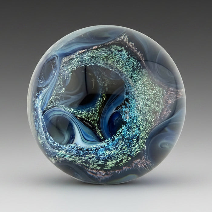Jumbo Vortex Art Glass Marble