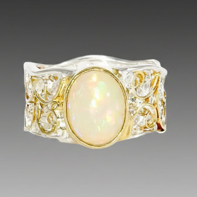 Ethiopian Opal Ring