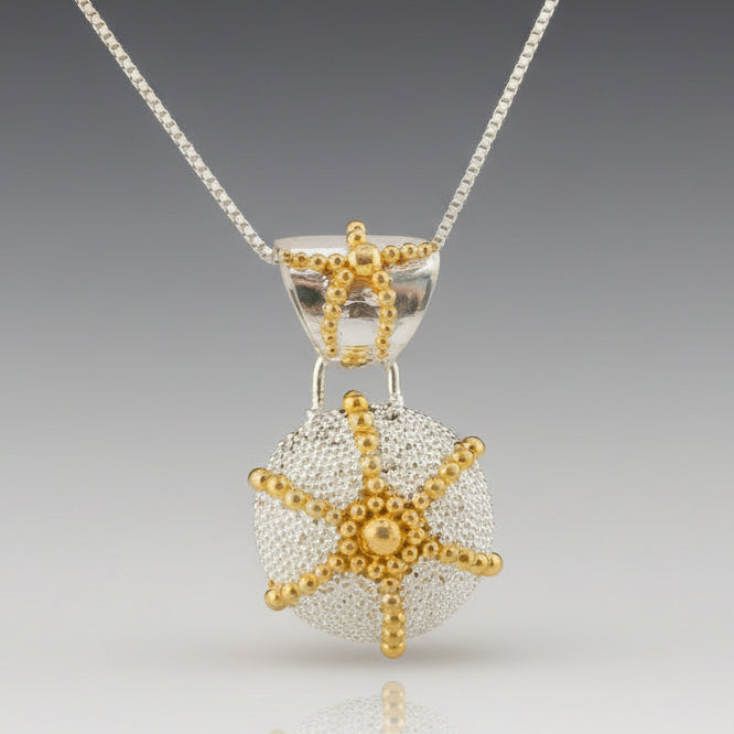 Starfish Vermeil Pendant Necklace