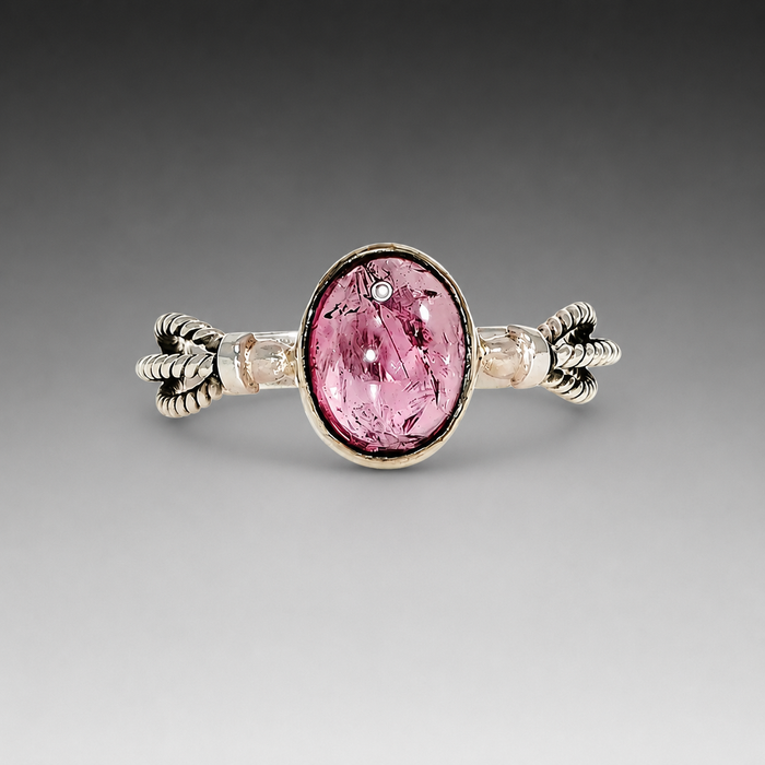 Pink Tourmaline Ring