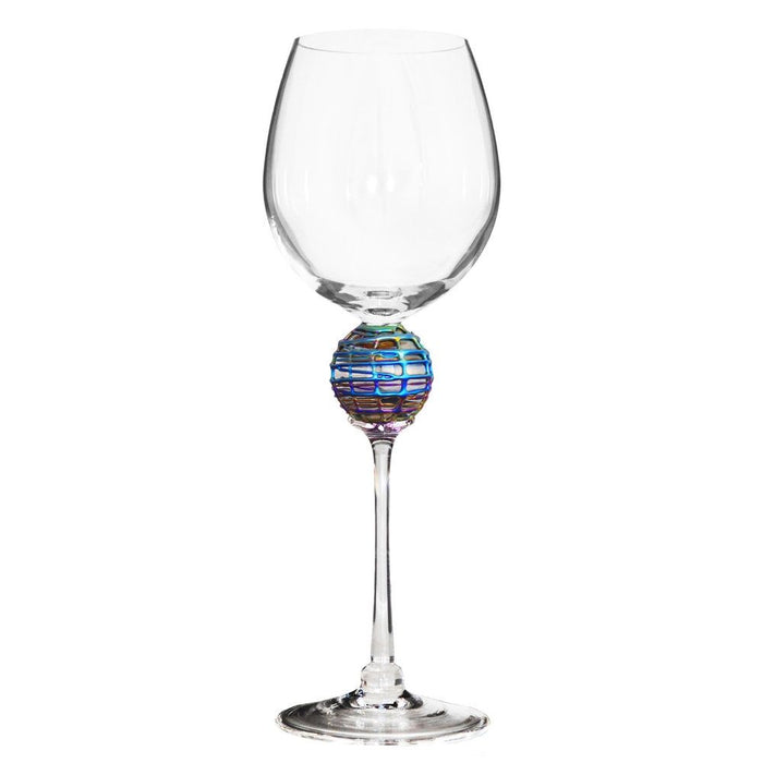 Rainbow Latitude Wine Glass