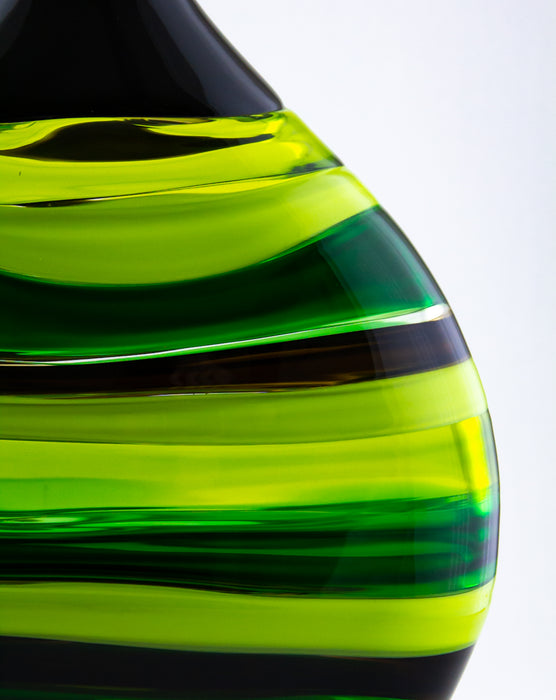 Green Ebb & Flow Vase