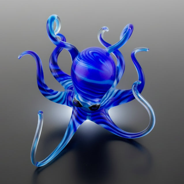 Blue and Aqua Octopus