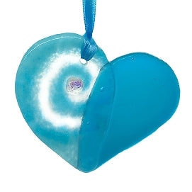 Turquoise Little Love Heart Ornament