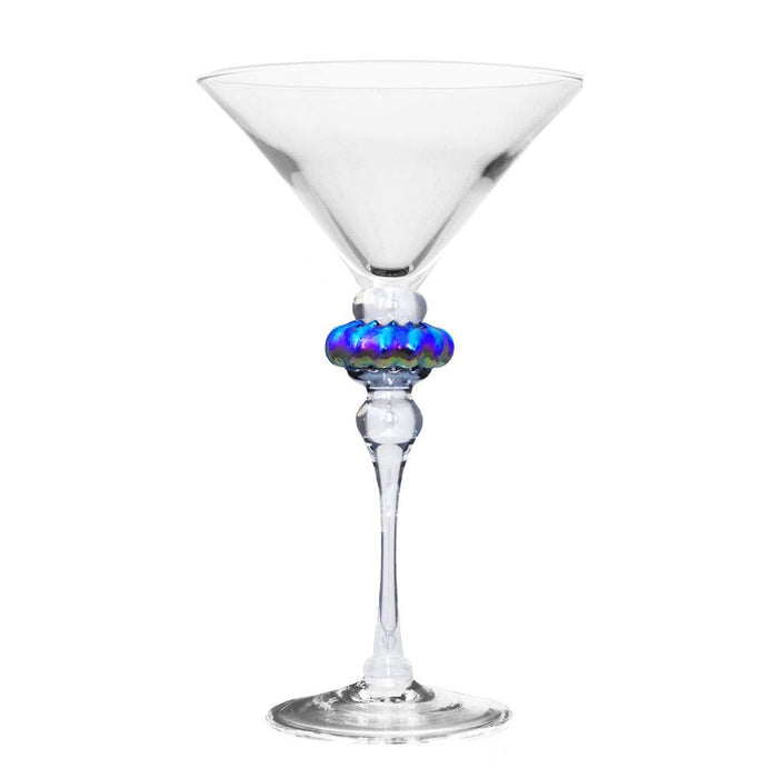 Ace Iridescent Martini Glass