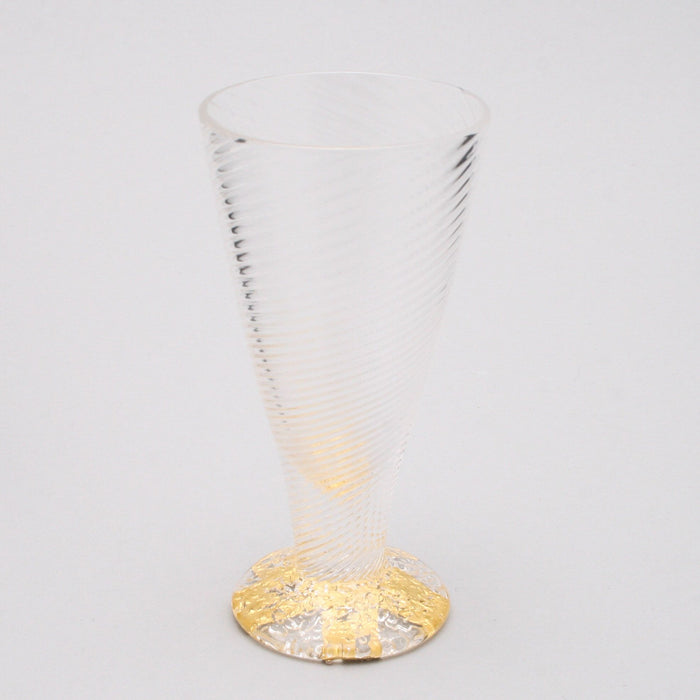 Clear & Gold Apertif Glass