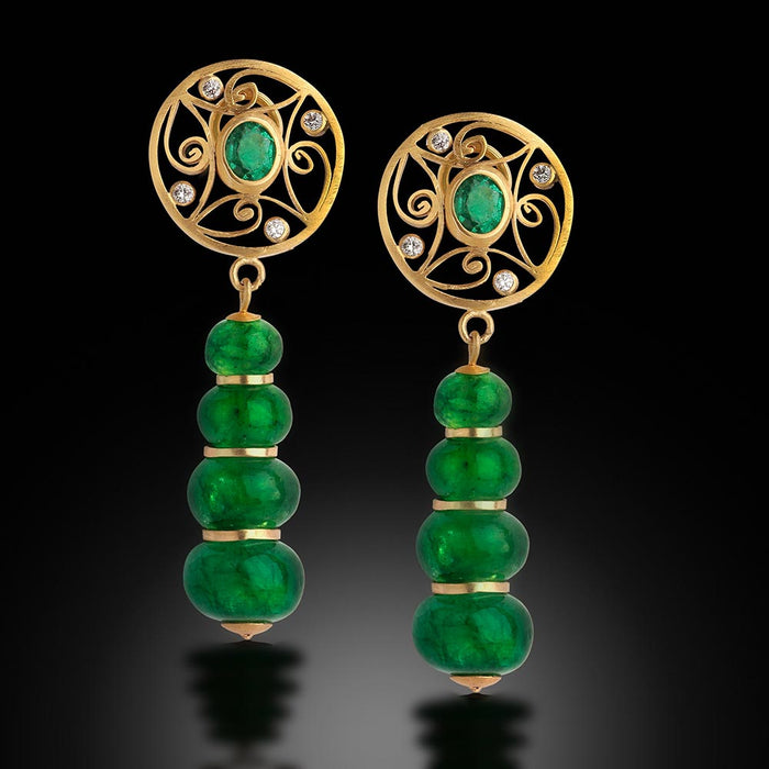 Emerald Earrings