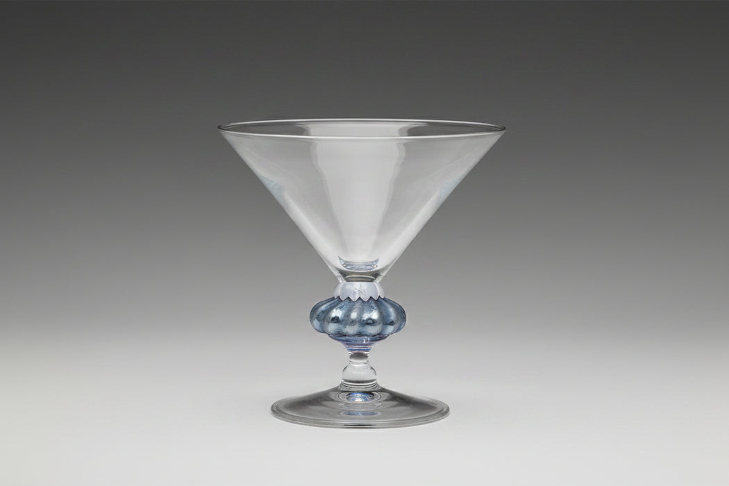 Ace Silver Short Martini Glass