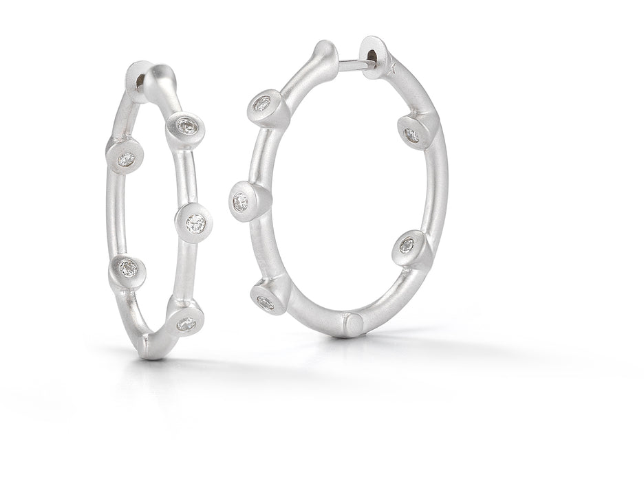 Cono Medium Hoop Earrings