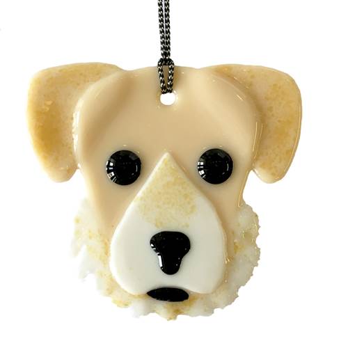 Golden Doodle Dog Ornament