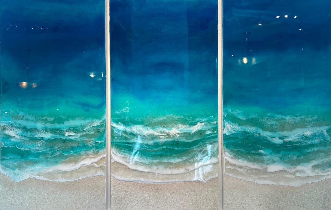 Small Wave Triptych